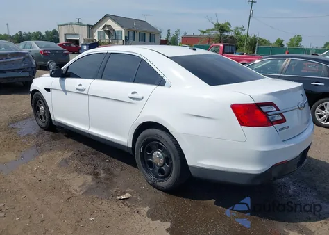 2014 Ford Police Interceptor из США, поврежденный, VIN 1FAHP2MKXEG100925